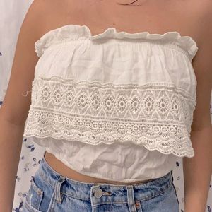 Flowy tube top